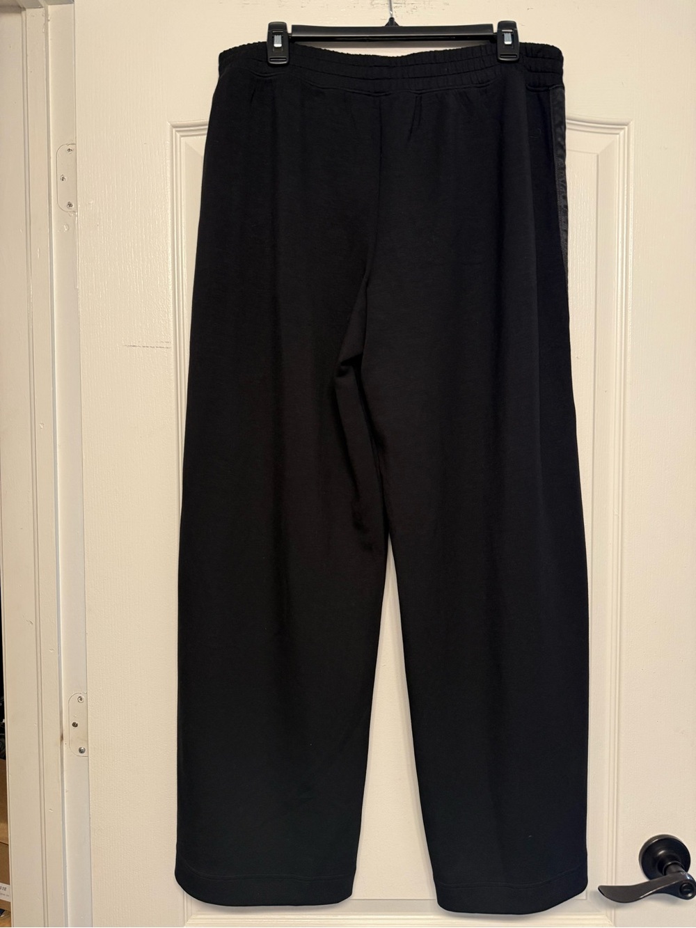 NWT OFFLINE By Aerie ChillUp Satin Track Wide Leg Pants Large Sporty Luxe - Picture 5 of 11